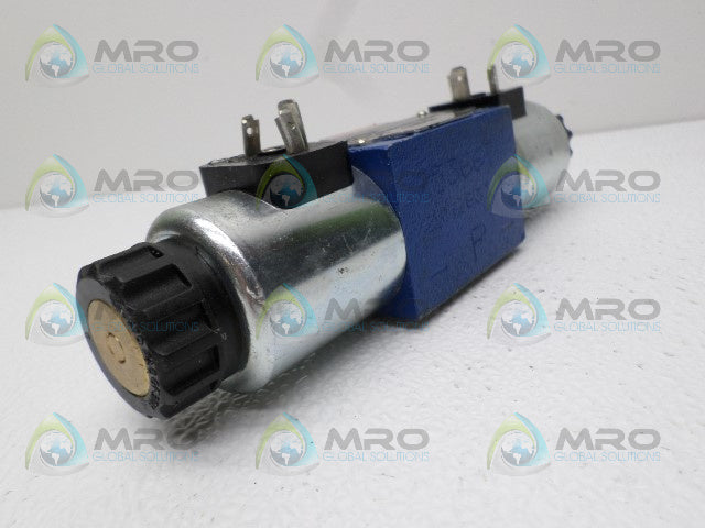 REXROTH 4WE6E62/EG24N9K4/B15V DIRECTIONAL SOLENOID VALVE *USED*