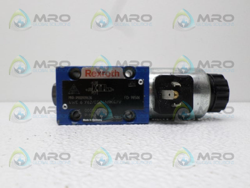 REXROTH 4WE6Y62/EG24N9K4/V DIRECTIONAL SOLENOID VALVE *USED*
