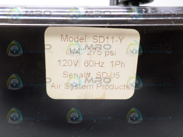AIR SYSTEM PRODUCTS SD11-Y DRAIN VALVE *NEW NO BOX*