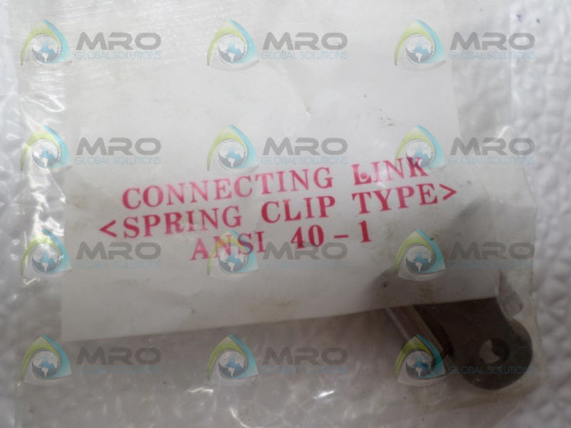 INDUSTRIAL MRO ANSI40-1 CONNECTING LINK *NEW IN FACTORY BAG*