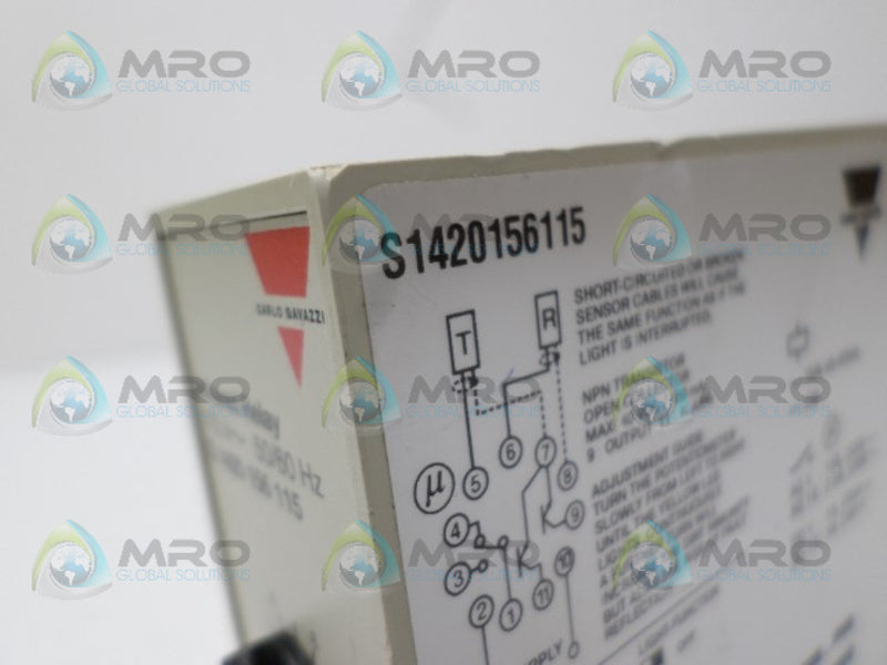 CARLO GAVAZZI S1420156115 INFRARED RELAY *NEW NO BOX*