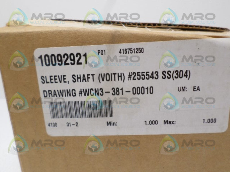 STURM 10092921 WCN3-381-00010 SHAFT SLEEVE  NSMP