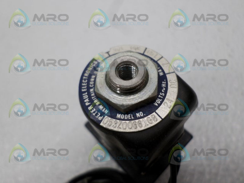 PETER PAUL ELECTRIC 053Z00661GB SOLENOID VALVE  NSNP