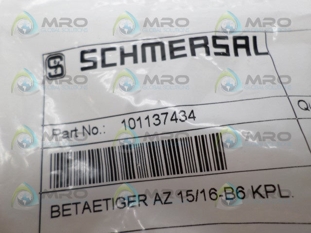 SCHMERSAL AZ15/16-B6KPL ACTUATOR KEY *NEW IN FACTORY BAG*