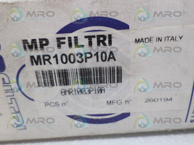 MP FILTRI MR1003P10A HYDRAULIC FILTER ELEMENT *NEW IN BOX*