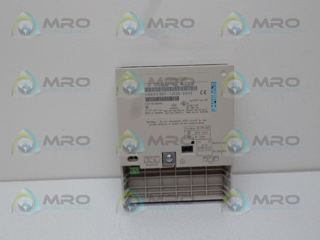 SIEMENS SIMATIC OP7 6AV3607-1JC30-0AX2 OPERATOR PANEL *NEW NO BOX*