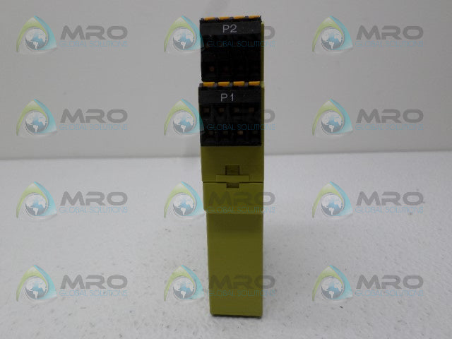 PILZ PNOZX2.8PC24-240VAC/DC3n/o1n/c 787302 SAFETY RELAY(AS PICTURED)*NEW NO BOX*