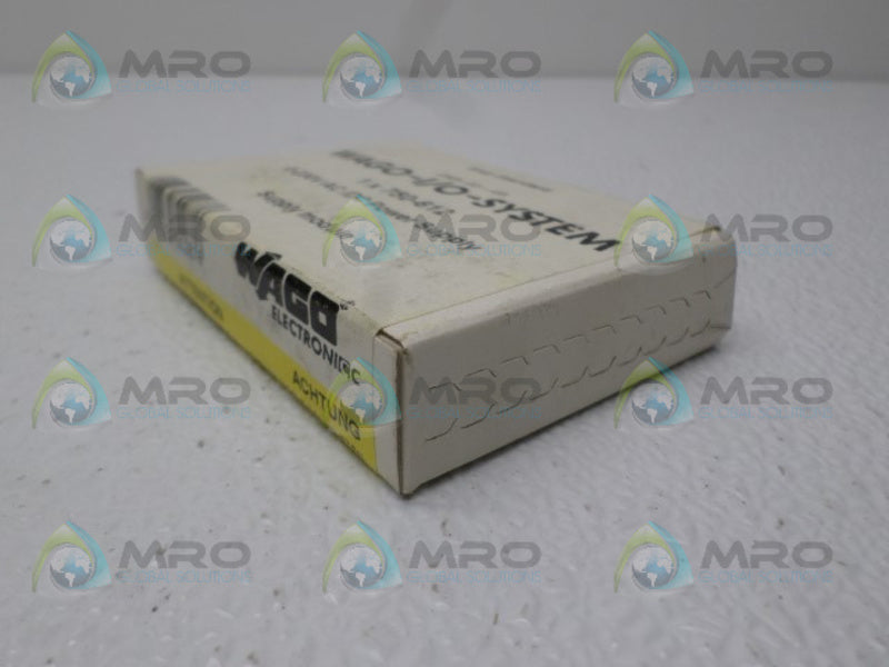 WAGO 750-612 POWER SUPPLY MODULE *FACTORY SEALED*