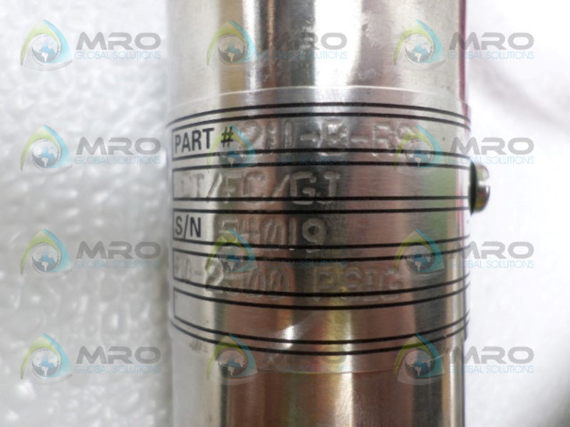 GP50 211-B-RS-LT/FC/GJ PRESSURE TRANSDUCER 0-2500 PSIG  NSNP