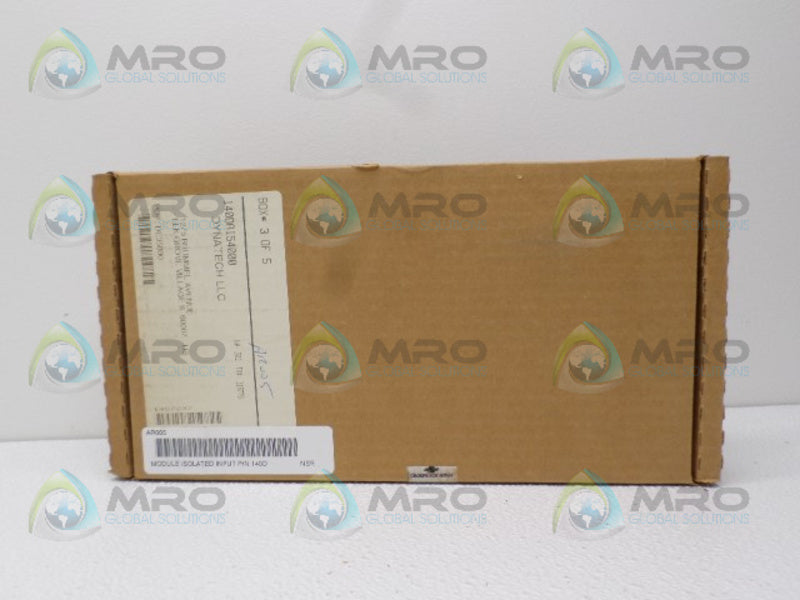 SCHNEIDER TSX QUANTUM 140DAI54000 INPUT MODULE  NSMP