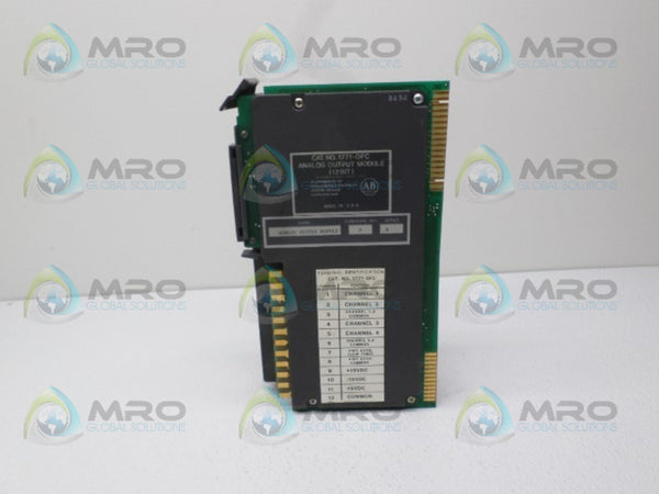 ALLEN BRADLEY 1771-OFC  SER. A F/W F  UNMP