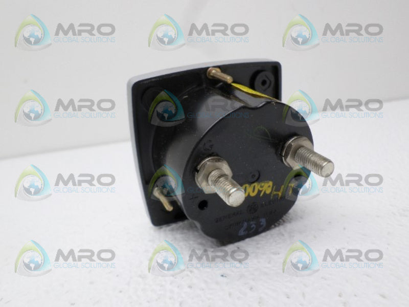 GENERAL ELECTRIC 50-250240LSPZ1 PRESSURE GAUGE 0-150 AC AMPS NSMP