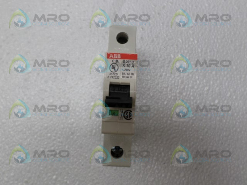 ABB S201U-K10 CIRCUIT BREAKER 10A *NEW NO BOX*