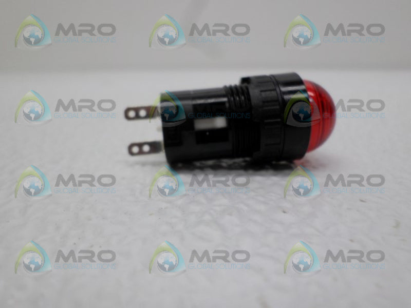 IDEC AP6M RED DOMED LED PILOT LIGHT NSNP
