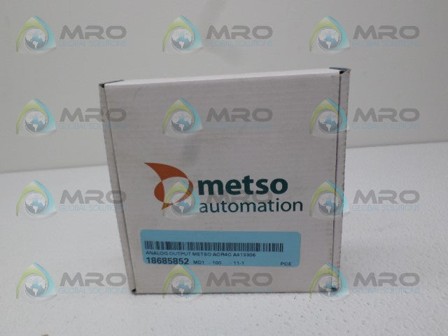 METSO A413305 AOR4C ANALOGIAL MODULE *FACTORY SEALED*