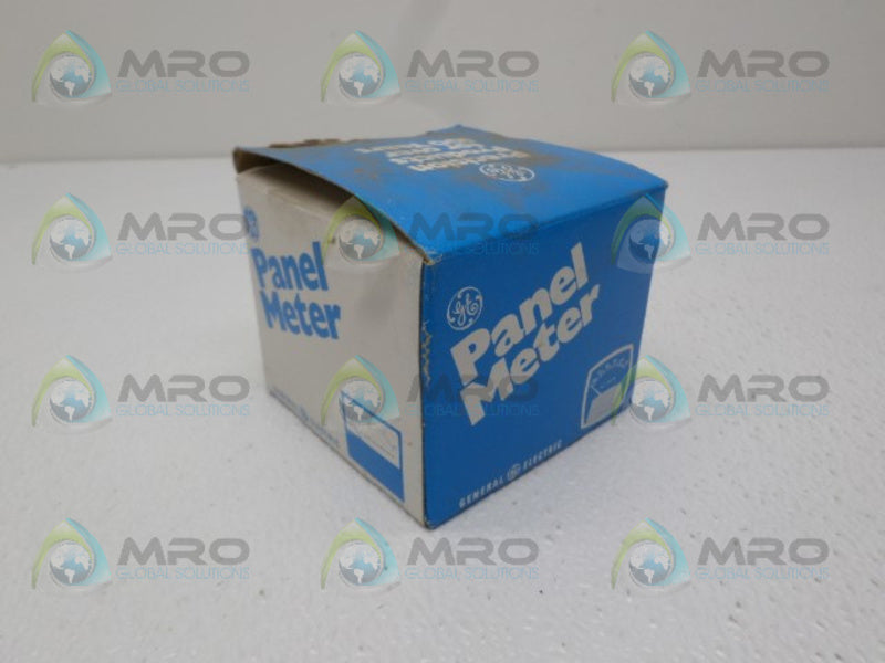 GENERAL ELECTRIC 50-250240LSNL1 PANEL METER 0-30 AC AMPS NSMP