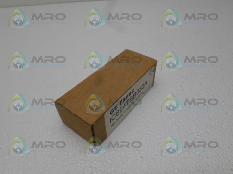 FANUC IC694TBB032A HIGH DENSITY TERMINAL BLOCK BOX STYLE *NEW IN BOX*