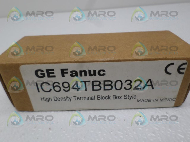 FANUC IC694TBB032A HIGH DENSITY TERMINAL BLOCK BOX STYLE *NEW IN BOX*