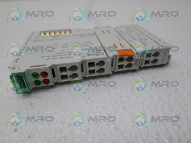 WAGO 750-478 INPUT MODULE *NEW NO BOX*