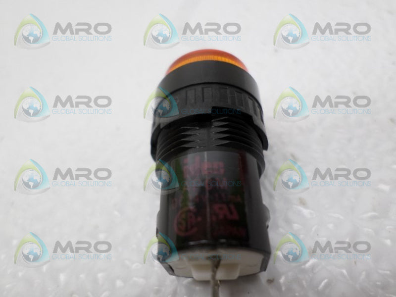 IDEC AP6M ORANGE LED PILOT LIGHT  NSNP