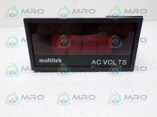 MULTITEK M300-VAD DIGITAL PANEL METER *NEW NO BOX*