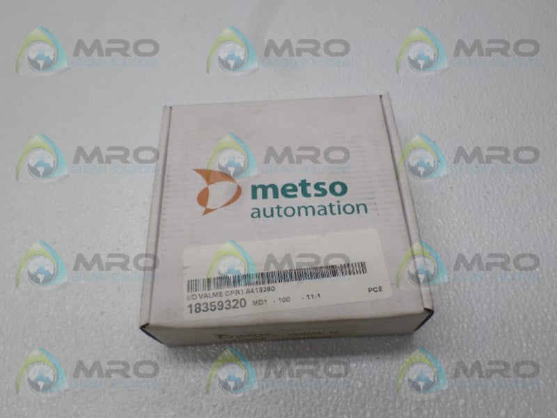 METSO A413280 CPR1 PROCESSOR MODULE NSFS