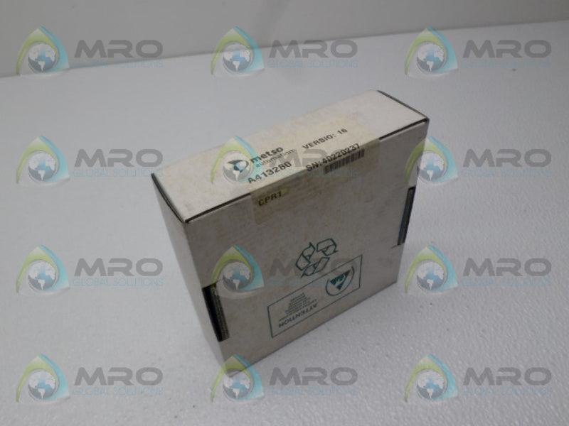 METSO A413280 CPR1 PROCESSOR MODULE NSFS