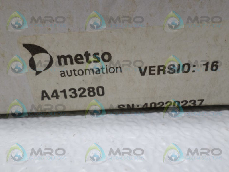 METSO A413280 CPR1 PROCESSOR MODULE NSFS