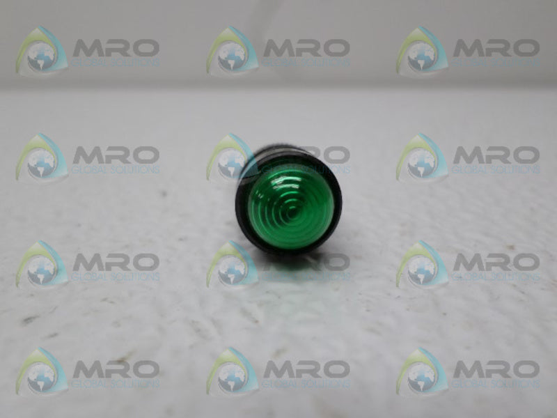 IDEC AP1M GREEN DOMED LED PILOT LIGHT  NSNP