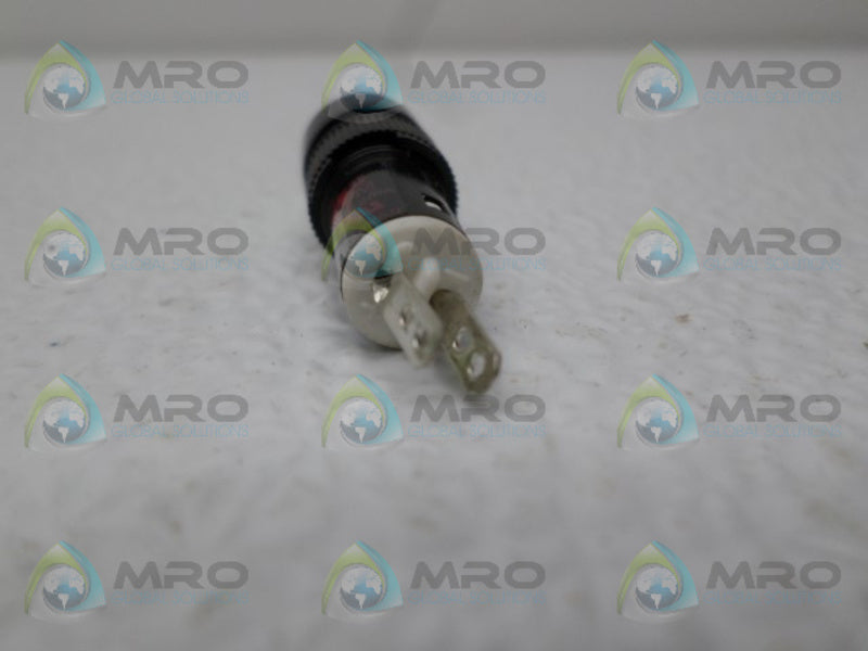 IDEC AP1M GREEN DOMED LED PILOT LIGHT  NSNP