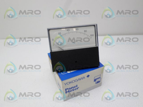 YOKOGAWA YE/251-4/4-20MADC PANEL METER 0-100% NSMP