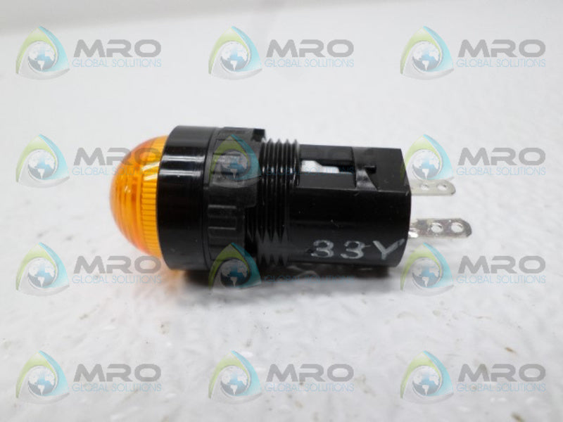 IDEC AP6M ORANGE DOMED LED PILOT LIGHT  NSNP