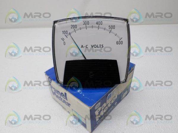 YOKOGAWA YE/250444SFSF PANEL METER 0-600VAC NSMP
