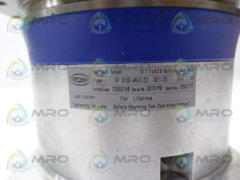 OPTIMA TP010F-MA2-22-0E1-2S NSNP