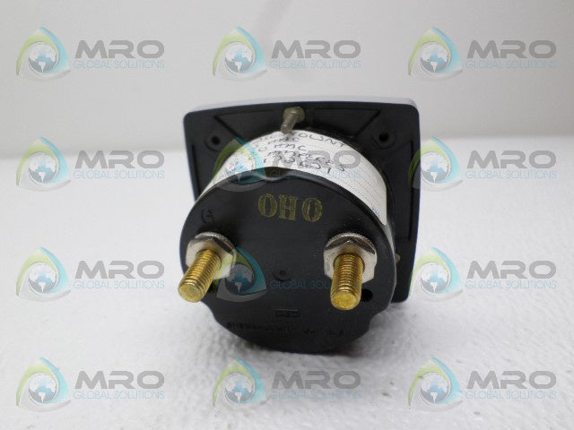GENERAL ELECTRIC YE/250240LSNT PANEL METER 0-50 AC AMPS *NEW NO BOX*