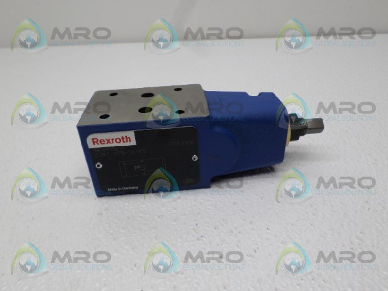 REXROTH ZDBT-XP8-1X/315 PRESSURE RELIEF VALVE *NEW NO BOX*