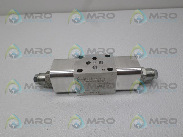 SUN HYDRAULICS EBY ODE6-AC VALVE MANIFOLD *NEW NO BOX*