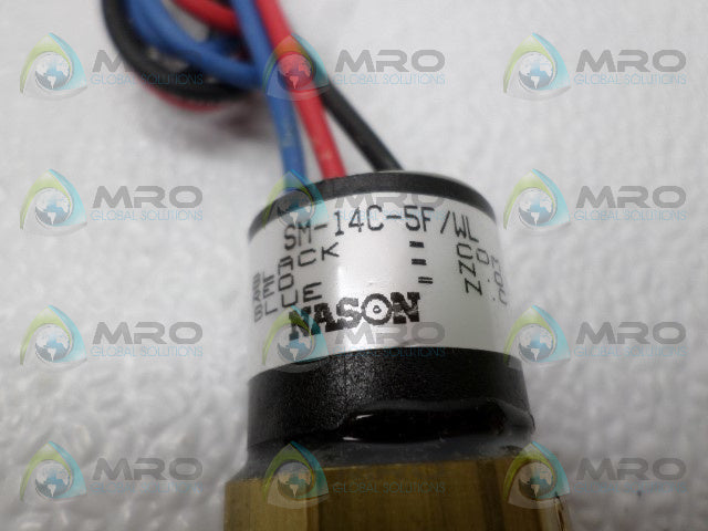 NASON SM-14C-5F/WL PRESSURE SWITCH *NEW NO BOX*