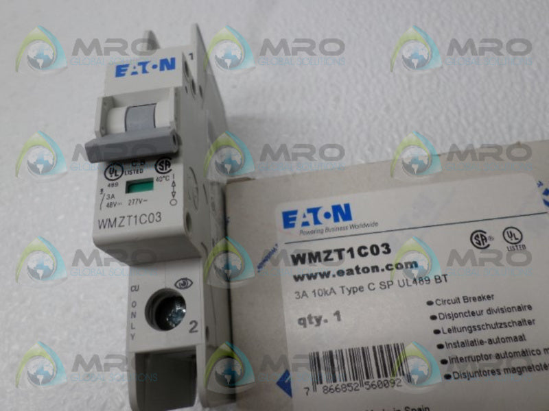 EATON WMZT1C03 CIRCUIT BREAKER 3A *NEW IN BOX*