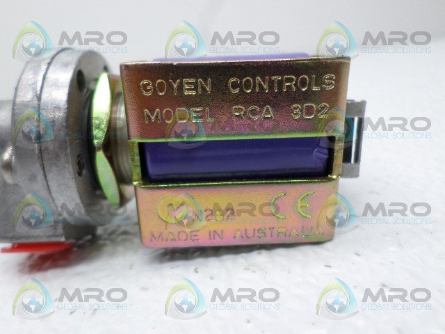 GOYEN RCA3D2 SOLENOID VALVE COIL 24VDC *NEW NO BOX*