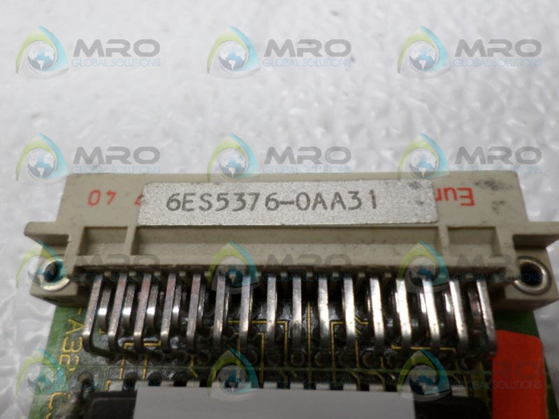 SIEMENS 6ES5376-0AA31 EPROM MEMORY CARD UNMP