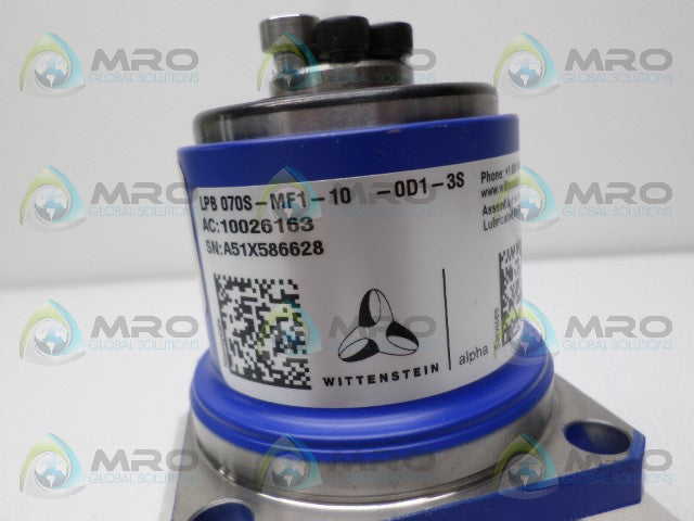 WITTENSTEIN LPB070S-MF1-10-0D1-3S GEAR REDUCER *NEW NO BOX*