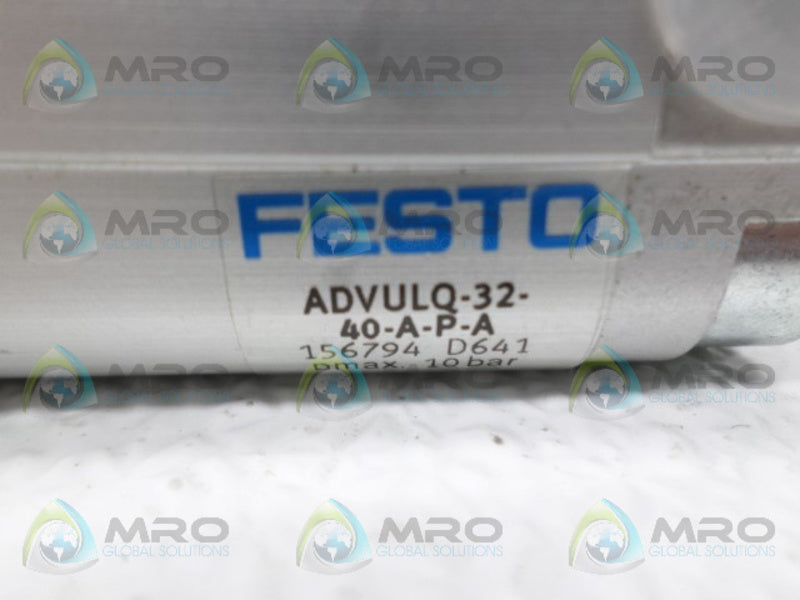 FESTO ADVULQ-32-40-A-P-A PNEUMATIC CYLINDER NSNP