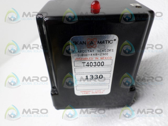 SKAN-A-MATIC T40300 PHOTOELECTRIC AMPLIFIER RELAY *NEW NO BOX*