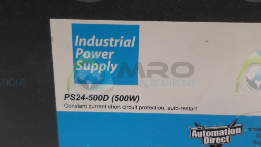AUTOMATION DIRECT PS24-500D INSTRIAL POWER SUPPLY *NEW NO BOX*