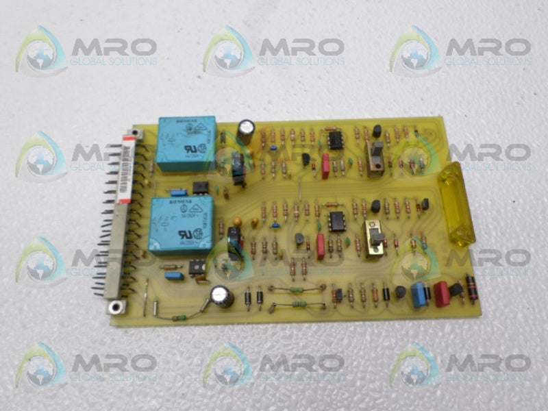 LEUZE VS6/72-500 AMPLIFIER BOARD *USED*
