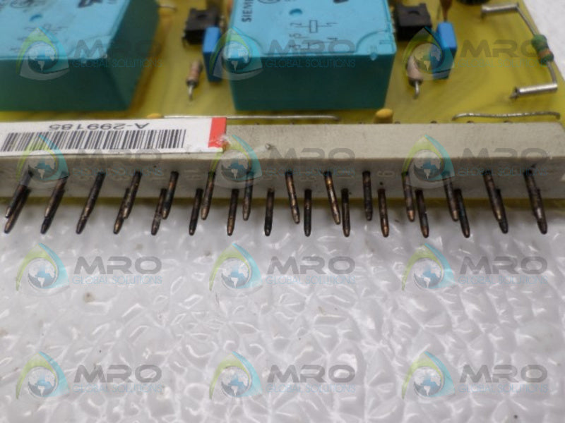 LEUZE VS6/72-500 AMPLIFIER BOARD *USED*