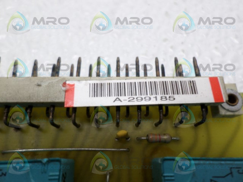 LEUZE VS6/72-500 AMPLIFIER BOARD *USED*