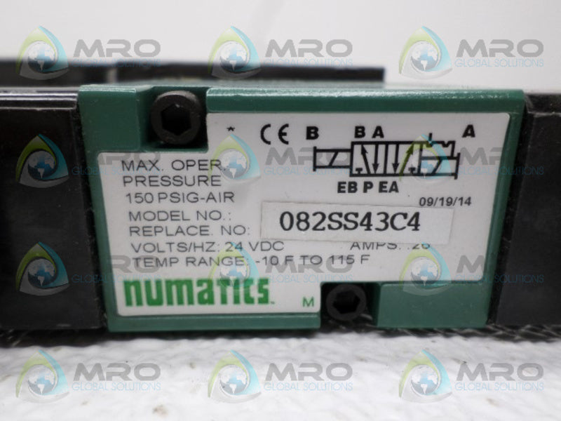 NUMATICS 082SS43C4 SOLENOID VALVE  NSNP