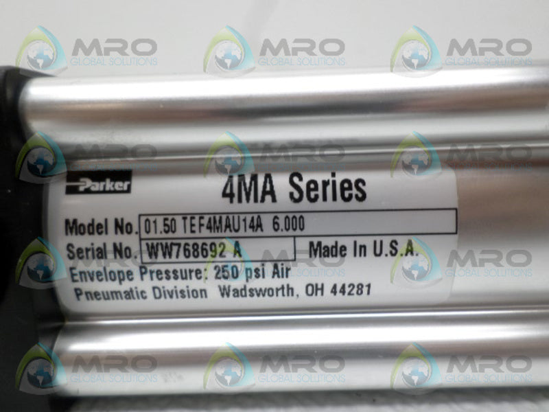 PARKER 01.50TEF4MAU14A6.000 PNEUMATIC CYLINDER  NSNP